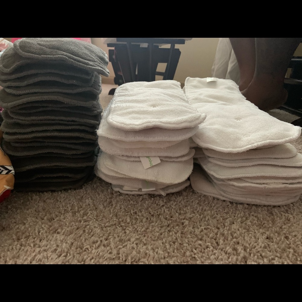 Cloth Diapers + Inserts - Picture 3 of 3